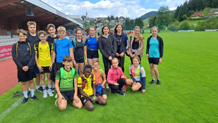 Teilnahme an der Bezirksmeisterschaft Leichtathletik in&nbsp;Königswiesen